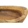 Mauro Ferretti decoratieve kom lepel 36x16x8 cm bruin
