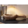 Mauro Ferretti decoratieve kom lepel 36x16x8 cm bruin