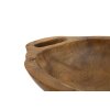 Mauro Ferretti decoratieve kom Wan 37x26,5x7 cm bruin