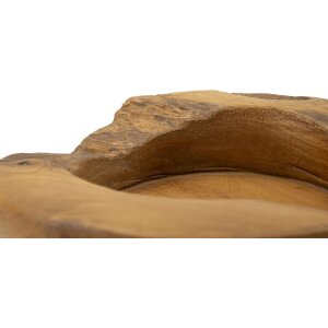 Mauro Ferretti Erusi decoratieve kom Ø 20x6 cm bruin
