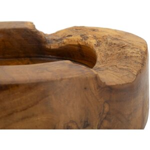 Mauro Ferretti Erusi Plus decoratieve kom Ø 21x6 cm bruin