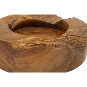 Mauro Ferretti Erusi Plus decoratieve kom Ø 21x6 cm bruin
