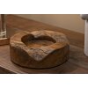 Mauro Ferretti Erusi Plus decoratieve kom Ø 21x6 cm bruin