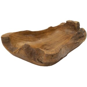 Mauro Ferretti decoratieve kom Narro 40x29x10 cm bruin