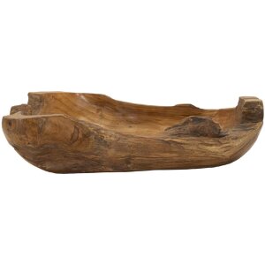 Mauro Ferretti decoratieve kom Narro 40x29x10 cm bruin