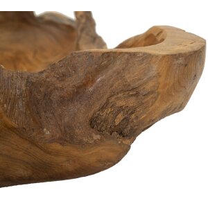 Mauro Ferretti decoratieve kom Narro 40x29x10 cm bruin