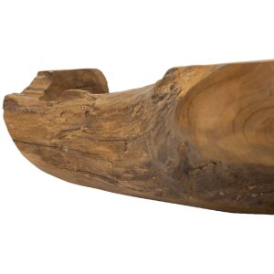 Mauro Ferretti decoratieve kom Narro 40x29x10 cm bruin