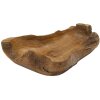 Mauro Ferretti decoratieve kom Narro 40x29x10 cm bruin