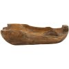Mauro Ferretti decoratieve kom Narro 40x29x10 cm bruin
