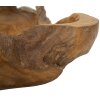 Mauro Ferretti decoratieve kom Narro 40x29x10 cm bruin