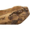 Mauro Ferretti decoratieve kom Narro 31x21x8 cm bruin
