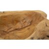 Mauro Ferretti decoratieve kom Narro 31x21x8 cm bruin