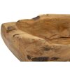Mauro Ferretti decoratieve kom Narro 31x21x8 cm bruin