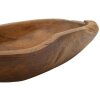 Mauro Ferretti decoratieve kom Narro 30x15x5,5 cm bruin