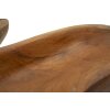 Mauro Ferretti decoratieve kom Narro 30x15x5,5 cm bruin