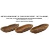 Mauro Ferretti decoratieve kom Narro 30x15x5,5 cm bruin