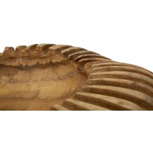 Mauro Ferretti decoratieve kom Geris Ø 35x7 cm bruin