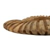 Mauro Ferretti decoratieve kom Geris Ø 35x7 cm bruin