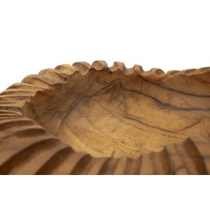 Mauro Ferretti decoratieve kom Geris Ø 29x7 cm bruin