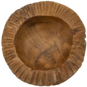 Mauro Ferretti decoratieve kom Geris Ø19x8 cm bruin