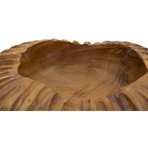 Mauro Ferretti decoratieve kom Geris Ø19x8 cm bruin