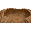 Mauro Ferretti decoratieve kom Geris Ø19x8 cm bruin