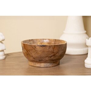 Mauro Ferretti Butot decoratieve kom Ø15x8 cm bruin