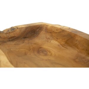 Mauro Ferretti Kutak decoratieve kom 25x19x7 cm bruin