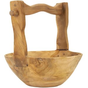 Mauro Ferretti decoratieve kom Timbo mandvorm 32x25x27 cm...