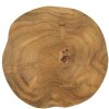 Mauro Ferretti decoratieve kom Pokon Ø 25x2 cm bruin