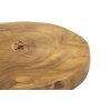 Mauro Ferretti decoratieve kom Pokon Ø 25x2 cm bruin