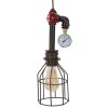 Mauro Ferretti plafondlamp Manhattan eenvoudig Ø13x41 cm donker