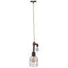 Mauro Ferretti plafondlamp Manhattan eenvoudig Ø13x41 cm donker