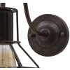 Mauro Ferretti wandlamp industrieel E27 32x14x30 cm donker