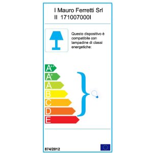 Mauro Ferretti tafellamp world economy E14 24x20x40 cm donker