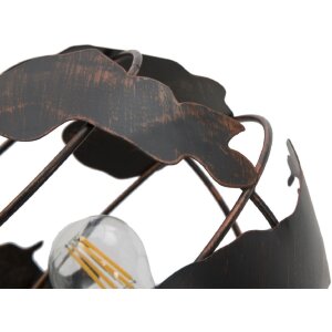 Mauro Ferretti tafellamp world economy E14 24x20x40 cm donker