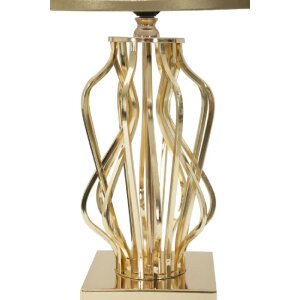 Mauro Ferretti tafellamp Glam X E27 Ø 30x52 cm goudkleurig crème