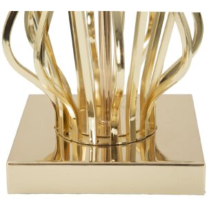 Mauro Ferretti tafellamp Glam X E27 Ø 30x52 cm goudkleurig crème
