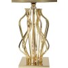 Mauro Ferretti tafellamp Glam X E27 Ø 30x52 cm goudkleurig crème