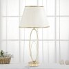 Mauro Ferretti tafellamp Glam Flush E27 Ø 30x58 cm goudkleurig crème