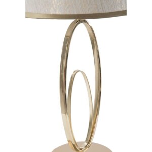 Mauro Ferretti tafellamp Glam Flush E27 Ø 24x47 cm goudkleurig crème