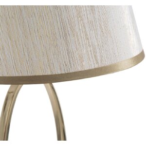 Mauro Ferretti tafellamp Glam Flush E27 Ø 24x47 cm goudkleurig crème