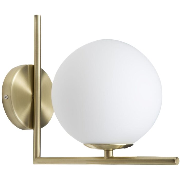 Mauro Ferretti wandlamp Glamy E14 15x25x22 cm witgoud