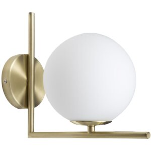 Mauro Ferretti wandlamp Glamy E14 15x25x22 cm witgoud