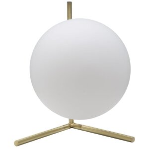 Mauro Ferretti tafellamp Glamy Low E14 25x25x27 cm witgoud
