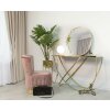 Mauro Ferretti tafellamp Glamy Low E14 25x25x27 cm witgoud