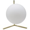 Mauro Ferretti tafellamp Glamy Low E14 25x25x27 cm witgoud