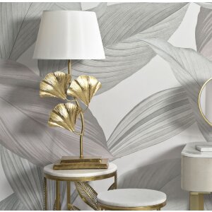 Mauro Ferretti tafellamp Glamy E27 Ø 33x81 cm goud wit