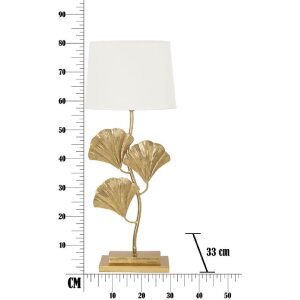 Mauro Ferretti tafellamp Glamy E27 Ø 33x81 cm goud wit