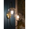Mauro Ferretti wandlamp 2-lichts E14 36x24x45 cm goud zwart